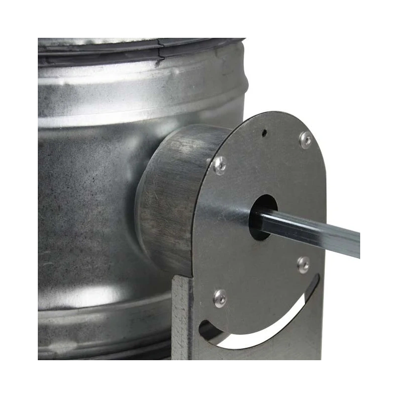 Motorbediende regelklep Ø 200mm voor spirobuis