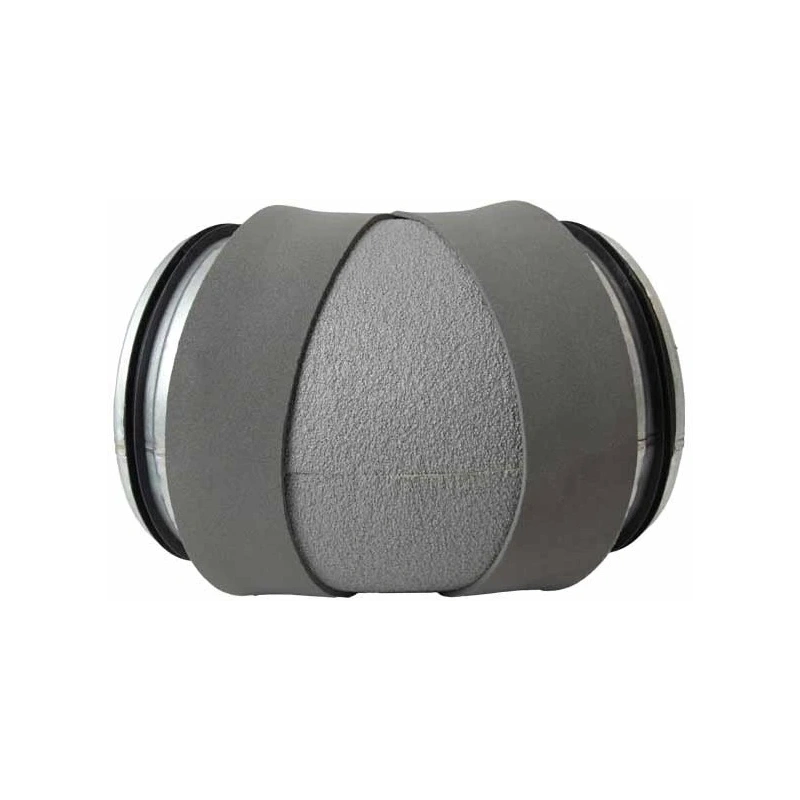 Thermoduct geïsoleerde bocht 45 graden diameter 315 mm