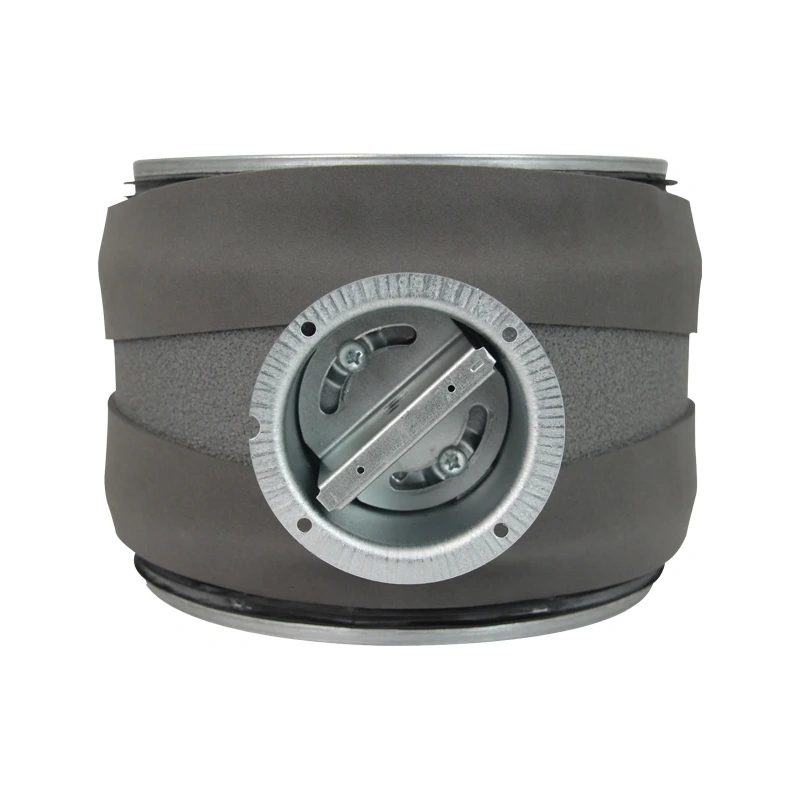Thermoduct 9 mm handbediende regelklep diameter 180 mm geïsoleerd