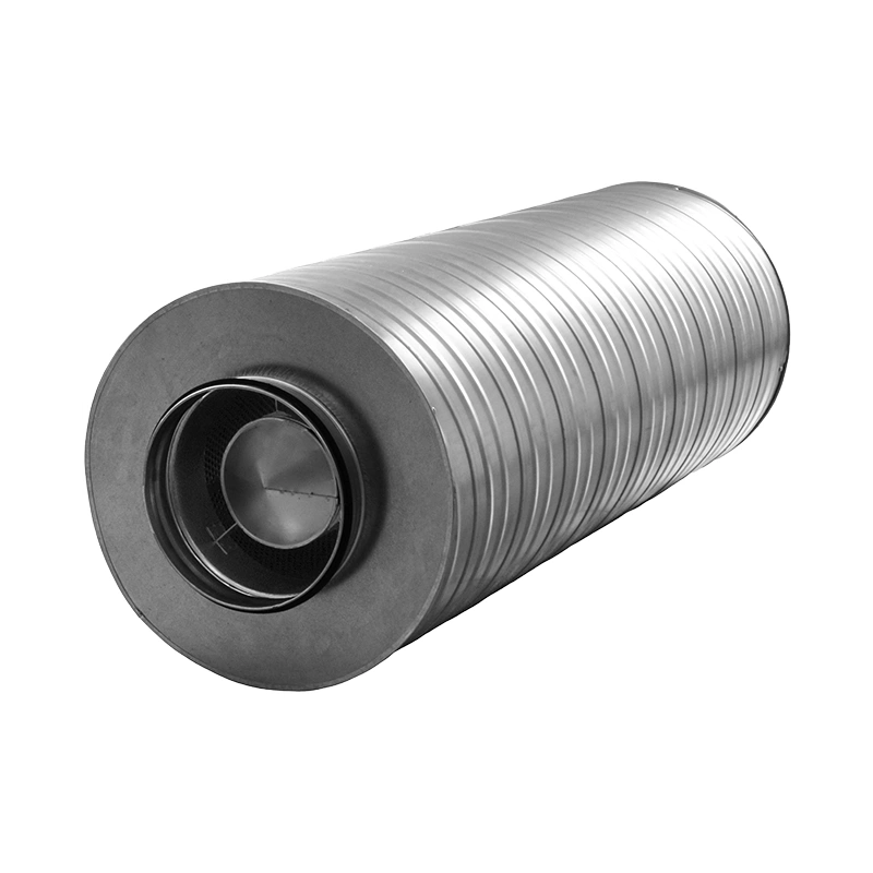 Spiro-SAFE premium geluiddemper diameter 400 mm - lengte 600 mm met ke