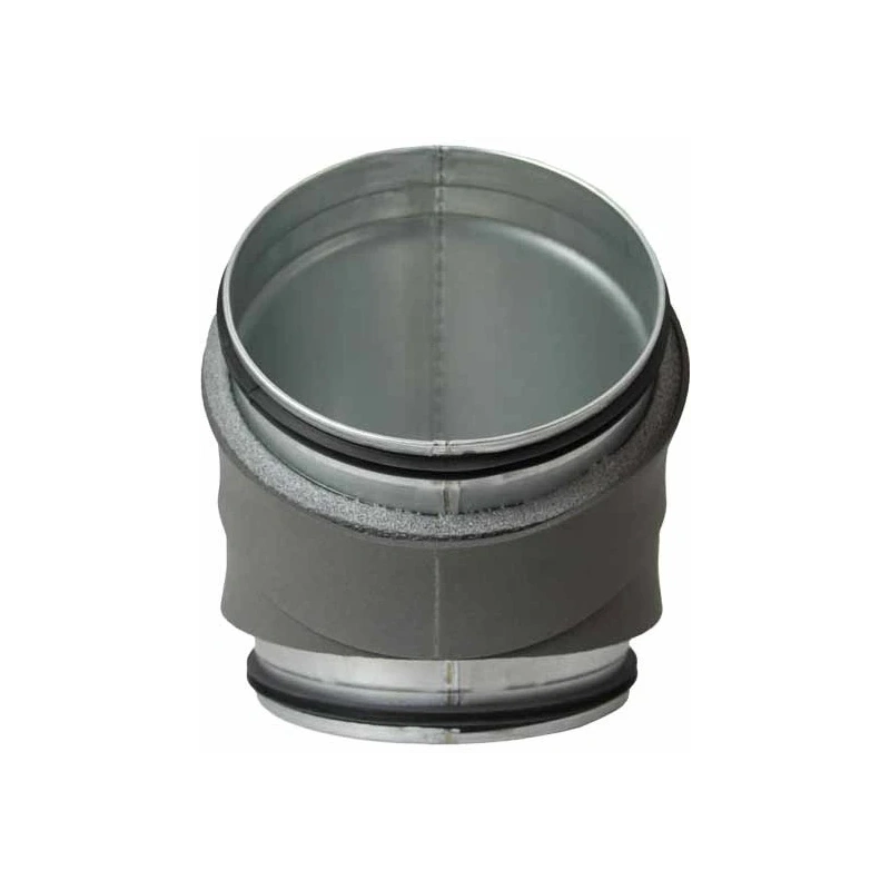 Thermoduct geïsoleerde bocht 45 graden diameter 355 mm
