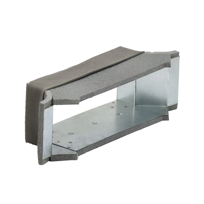 Thermoduct zijaansluiting 220x80 mm voor rechthoekig instortkanaal