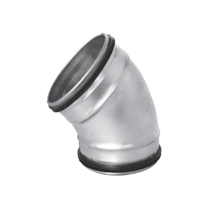 Ronde spiro bocht 45° Ø 180mm voor spirobuis