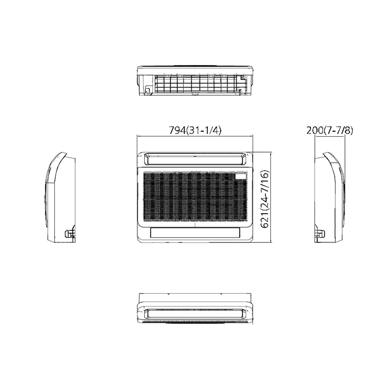 Maxicool Inverter Console airco R32 5,0 kW set