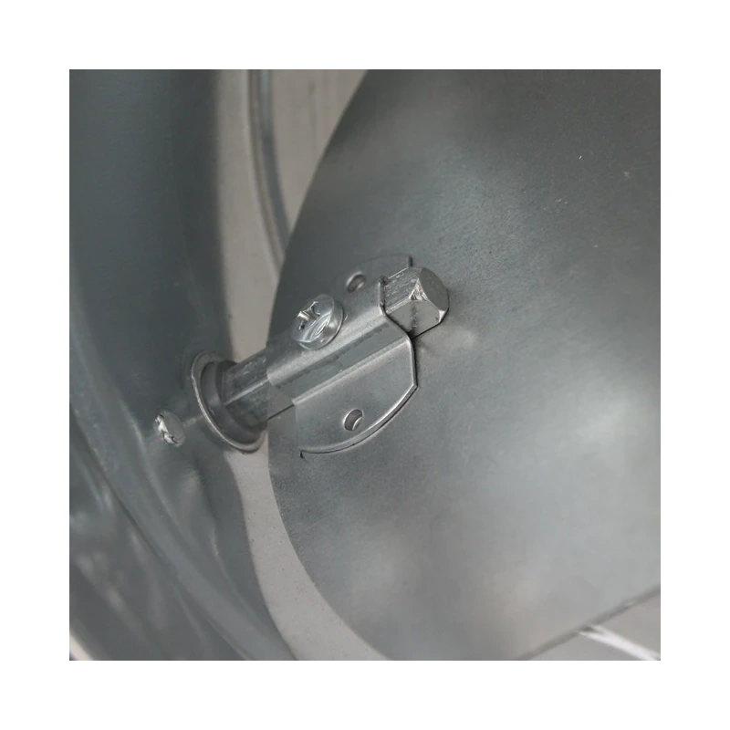 Thermoduct 9 mm handbediende regelklep diameter 125 mm geïsoleerd
