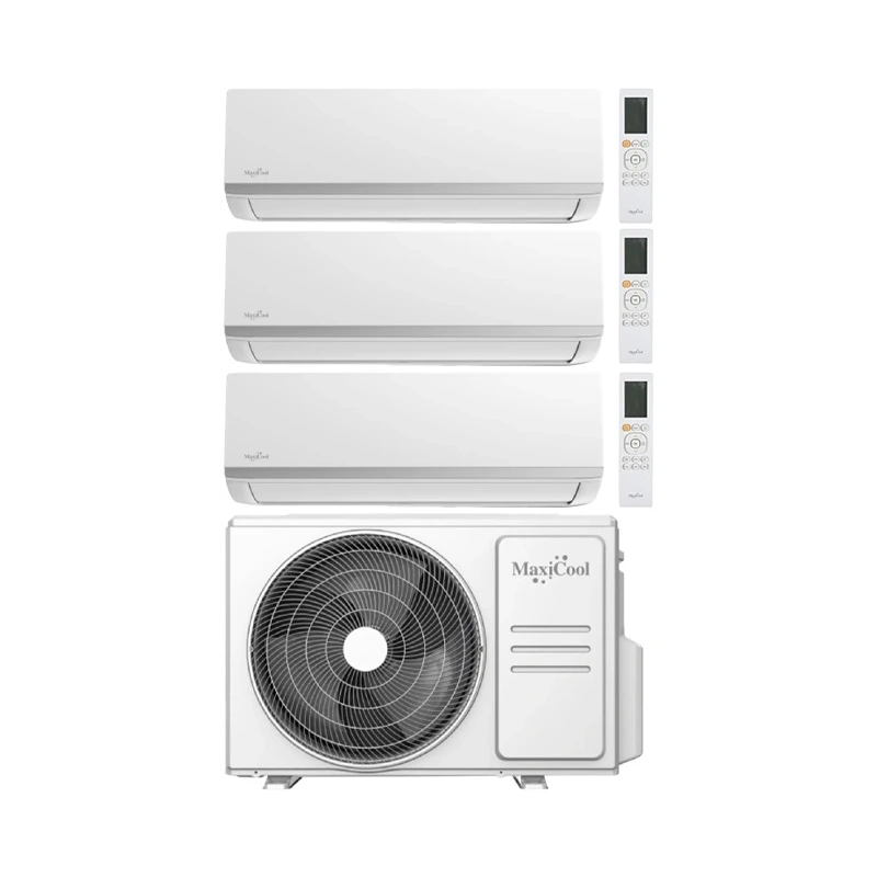 MaxiCool INFINI Triple split airco R32 1x2,5 kW + 2x3,5 kW (wifi) set