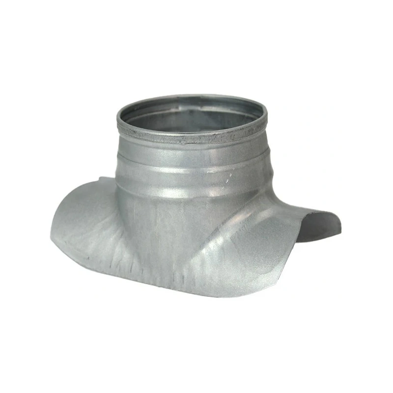Zadelstuk Ø 80mm - 80mm (90°) - Gegalvaniseerd (niet SAFE)