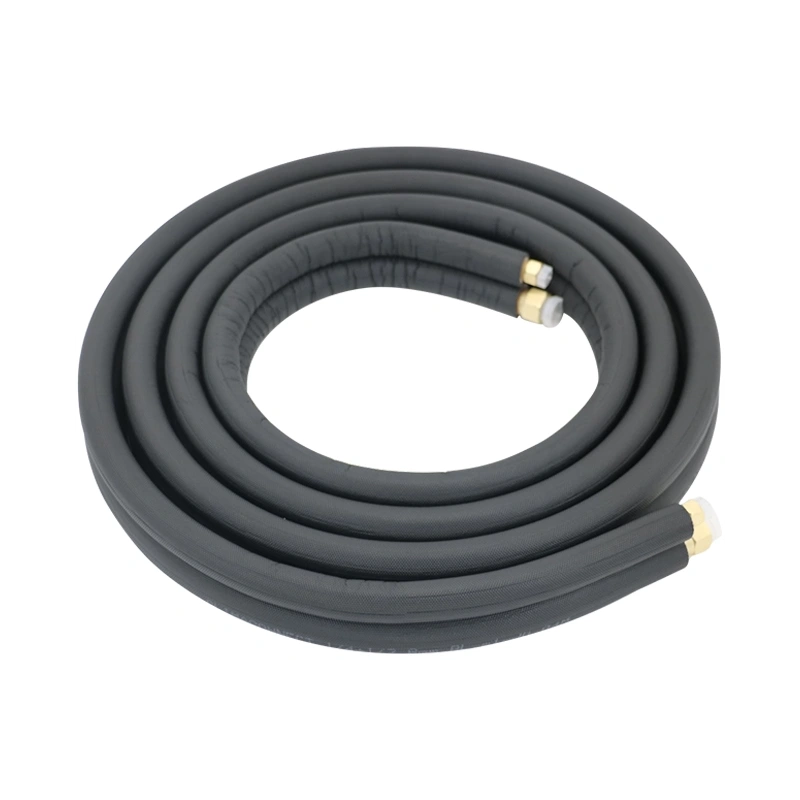 Koelleidingset met flarewartels 1/4-3/8 lengte 4 meter