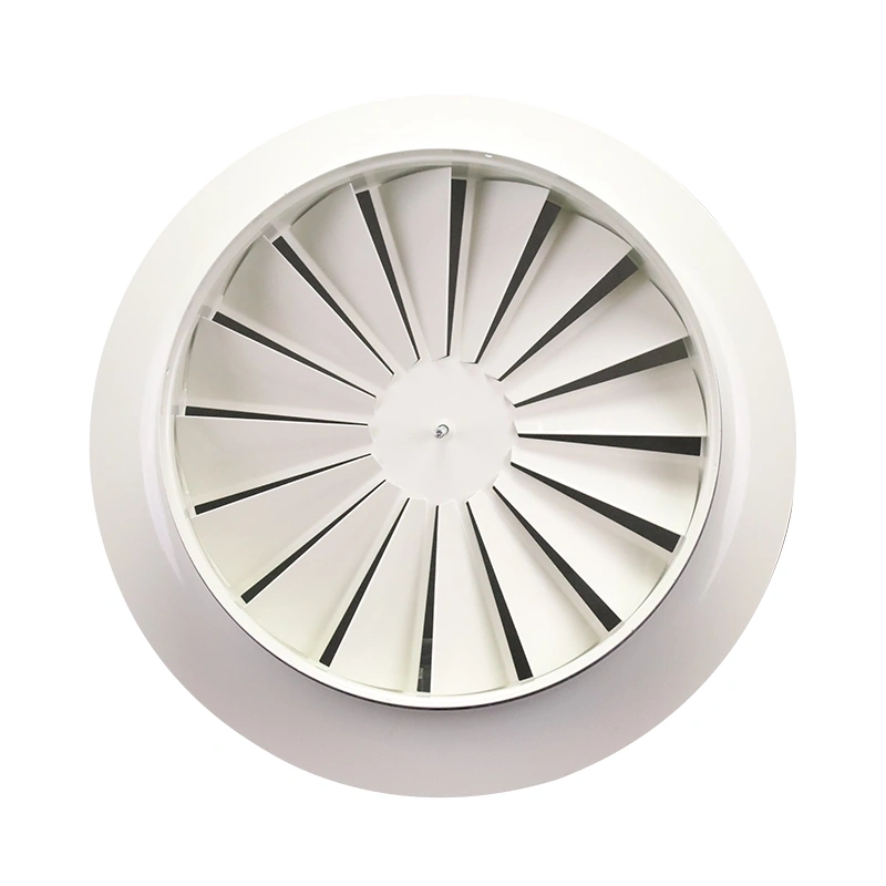 Wervelrooster rond 125mm centrale schroef - SWR125 RAL9016