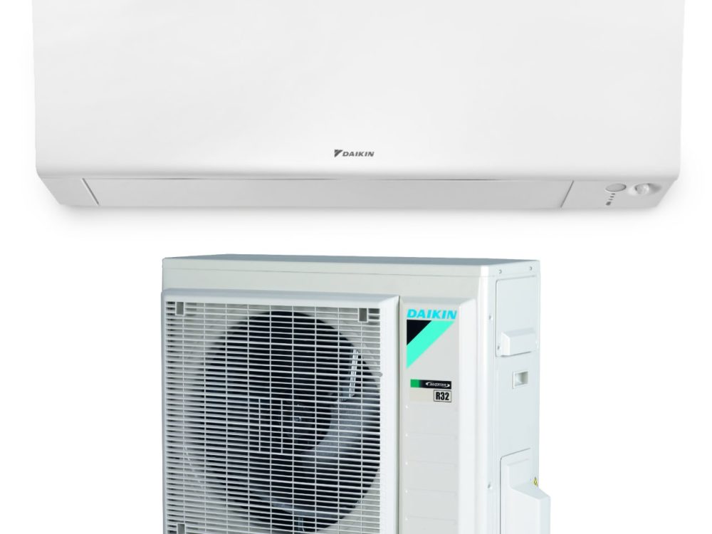 Daikin comfora airconditioning unit met modern design