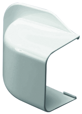 Climaplus Eindstuk 125 x 75 mm Ral 9010 Wit