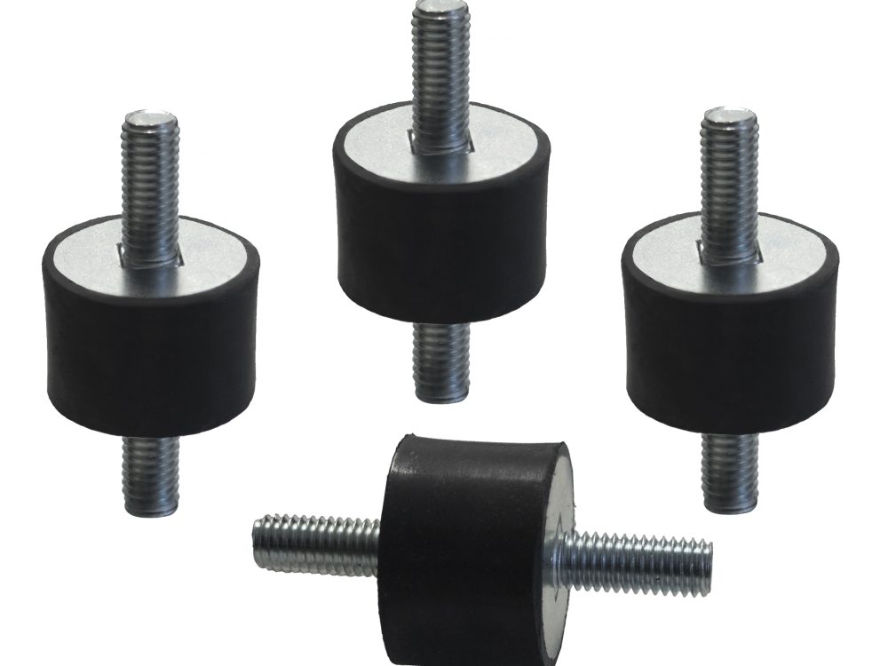 Vibratiedempers voor buitenunits.per set van 4 stuks
