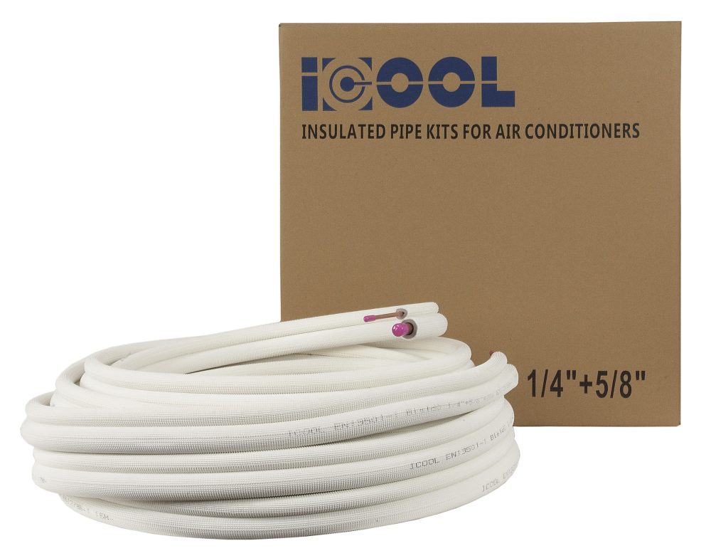ICOOL-2520 Duo koelleiding 1/4-5/8, Doos 20 Meter