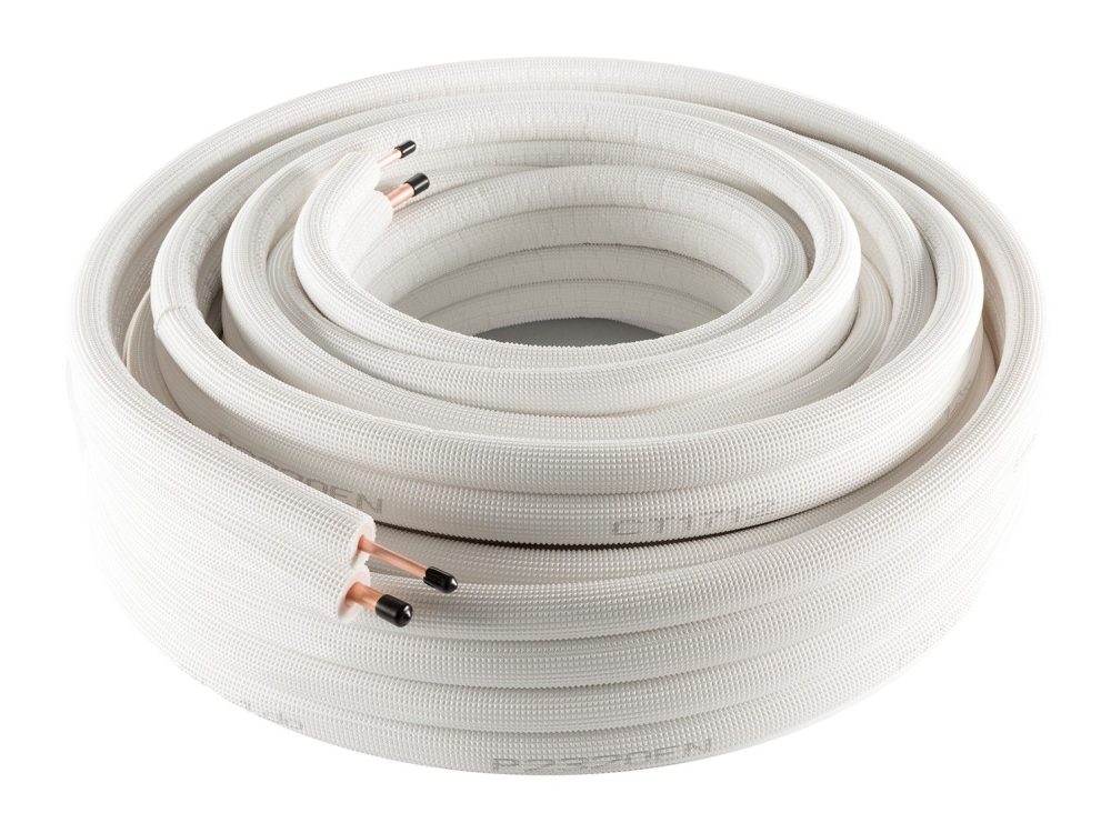 CUPEX duo geisoleerde koelleiding 1/4-3/8 rol 20 meter
