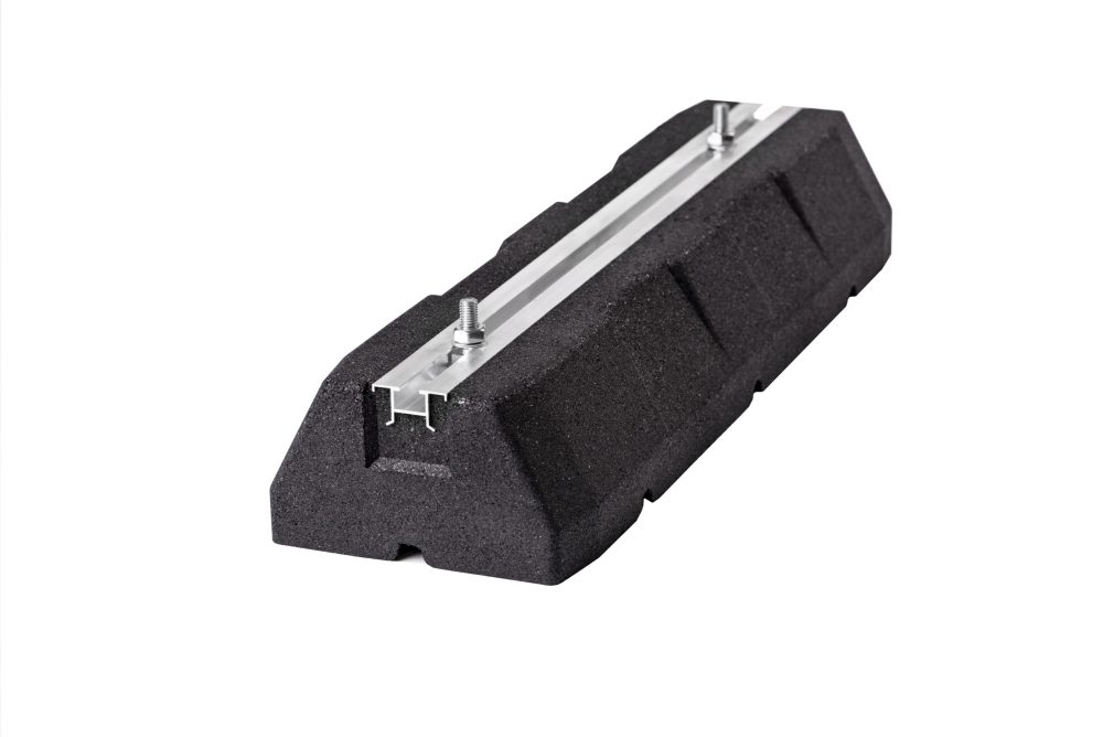 RB-FIX 600 rubber montagebalk trillingsdempend 600x100x180mm