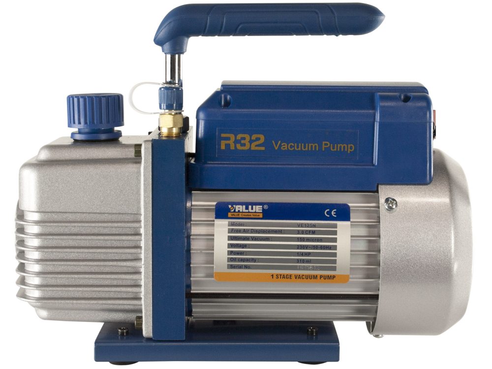 Value VE125N-R32 1 traps Vacuumpomp
